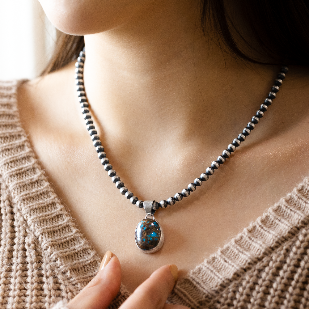 Radiante: Mystery Turquoise Pendant