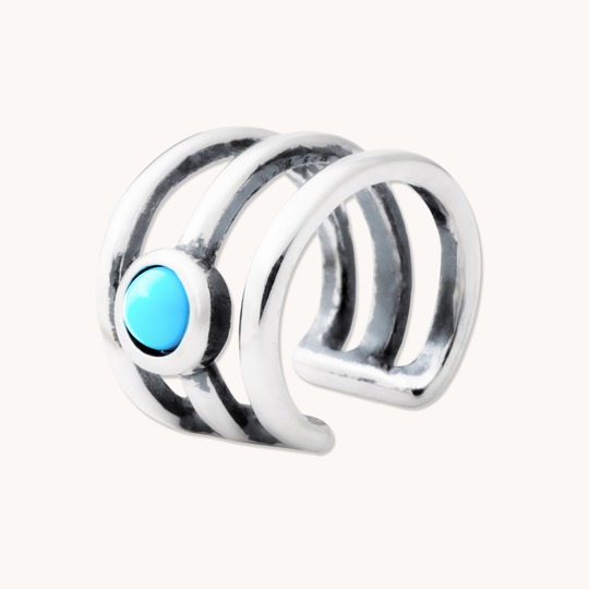 Radiante: Wayfarer Turquoise Ear Cuff