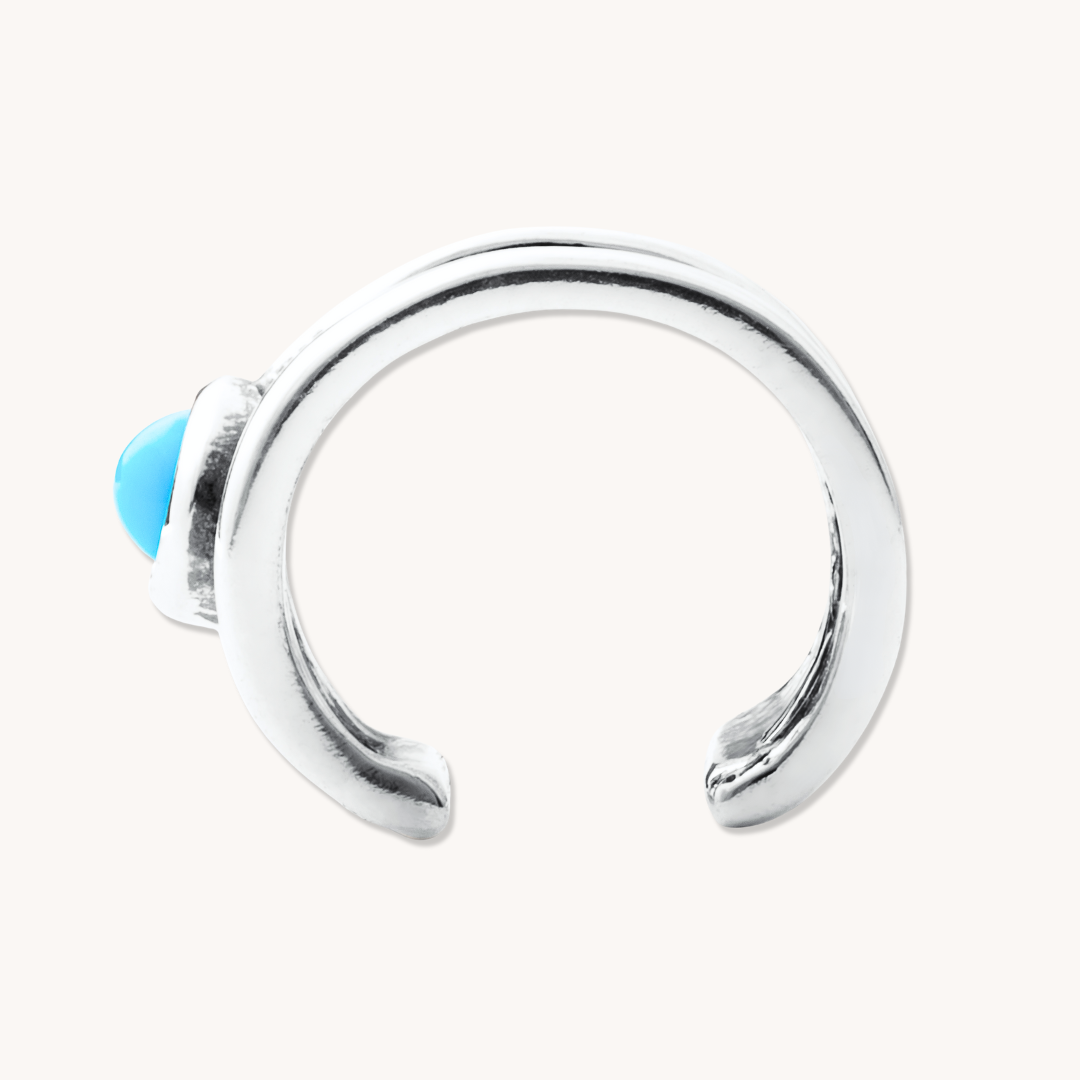 Radiante: Wayfarer Turquoise Ear Cuff