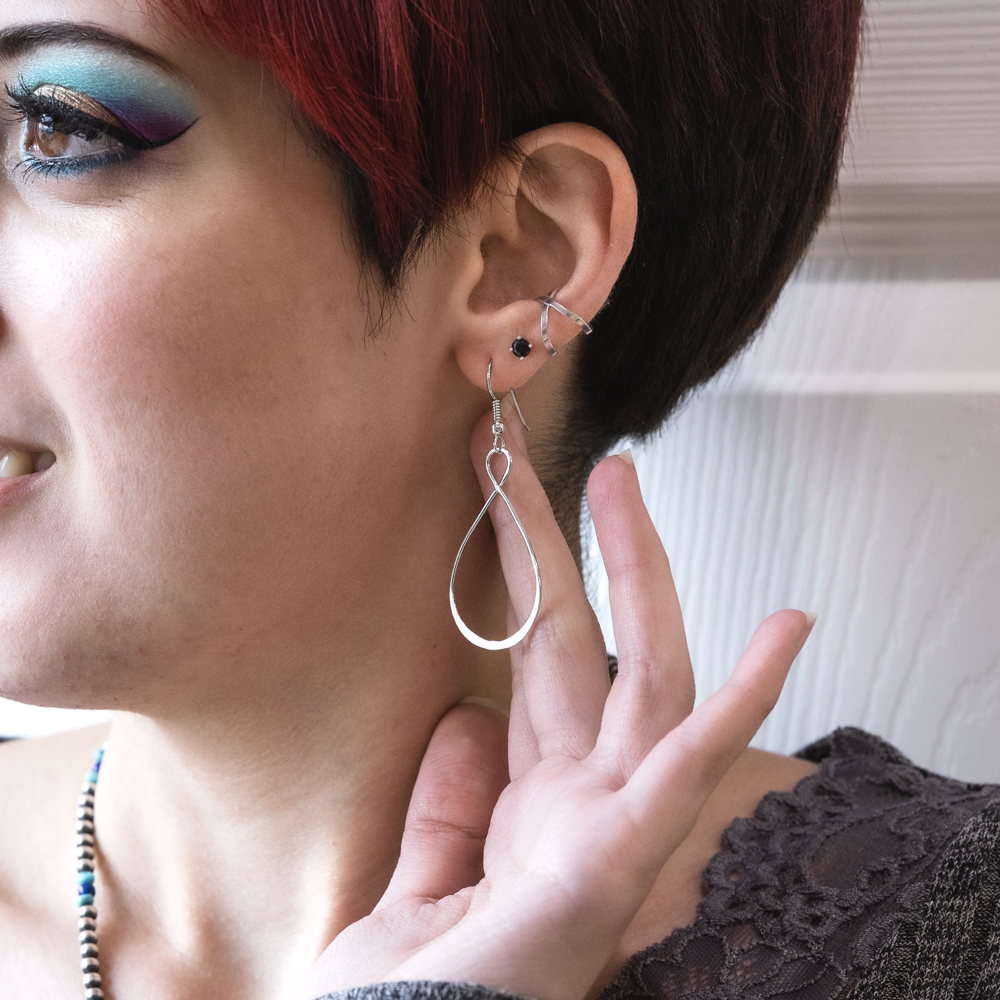 Radiante: Boundless Silver Earrings