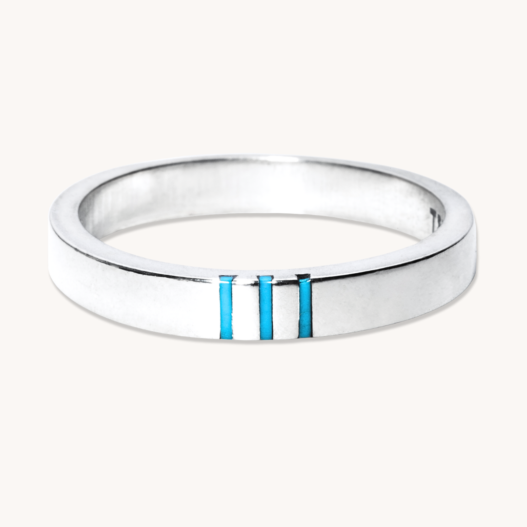 Spirit: Silver Infinity Band Ring