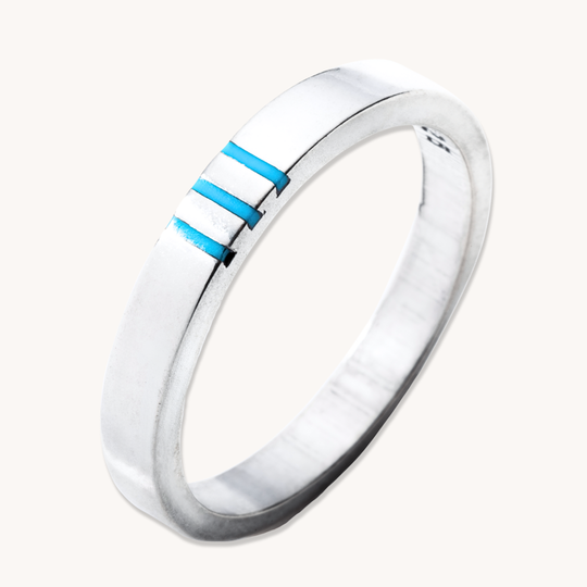 Spirit: Silver Infinity Band Ring