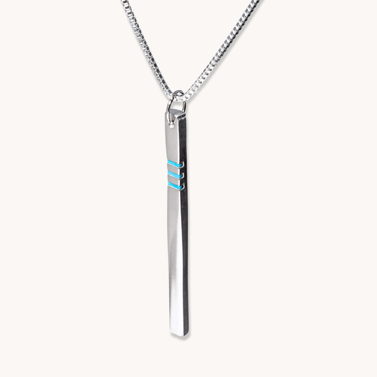 Spirit: Silver Drop Necklace