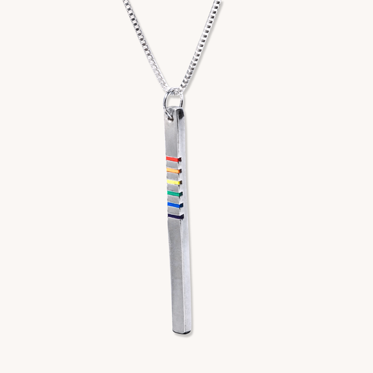 Spirit: Rainbow Drop Necklace