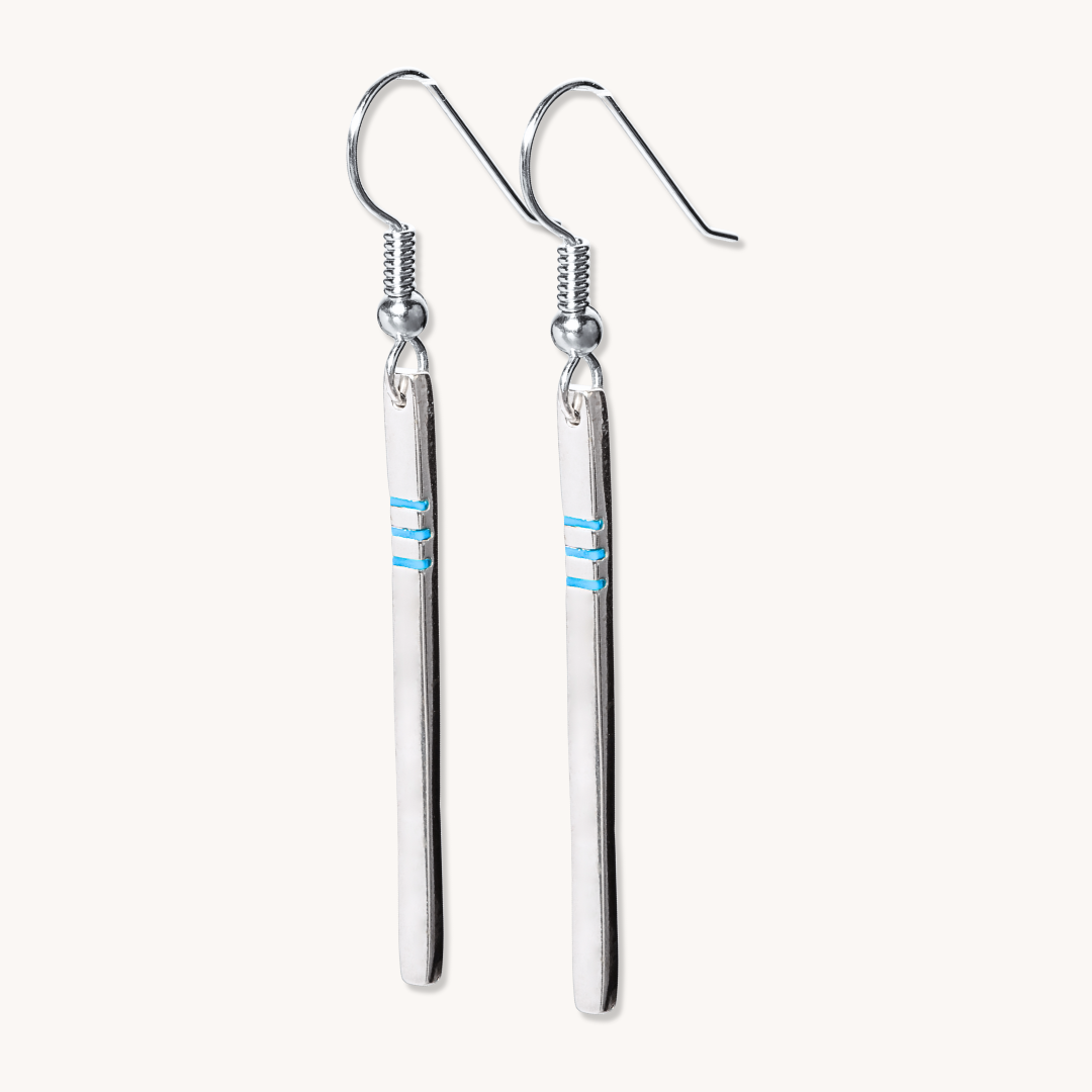 Spirit: Silver Drop Earrings