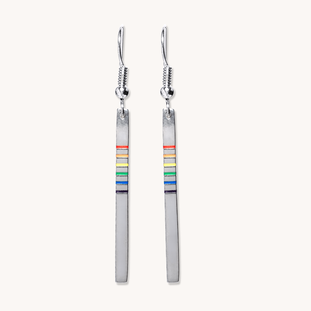 Spirit: Rainbow Drop Earrings