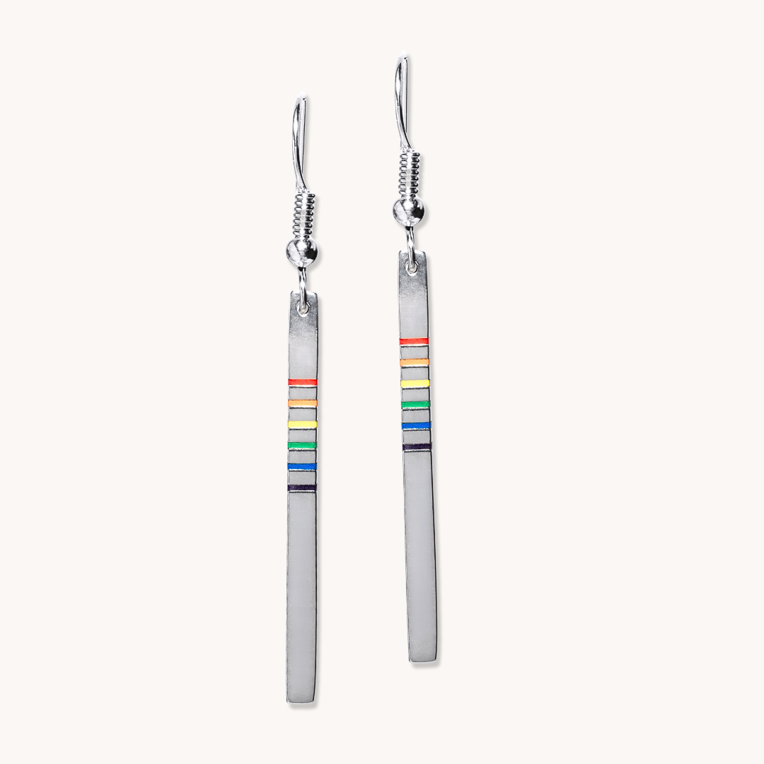 Spirit: Rainbow Drop Earrings