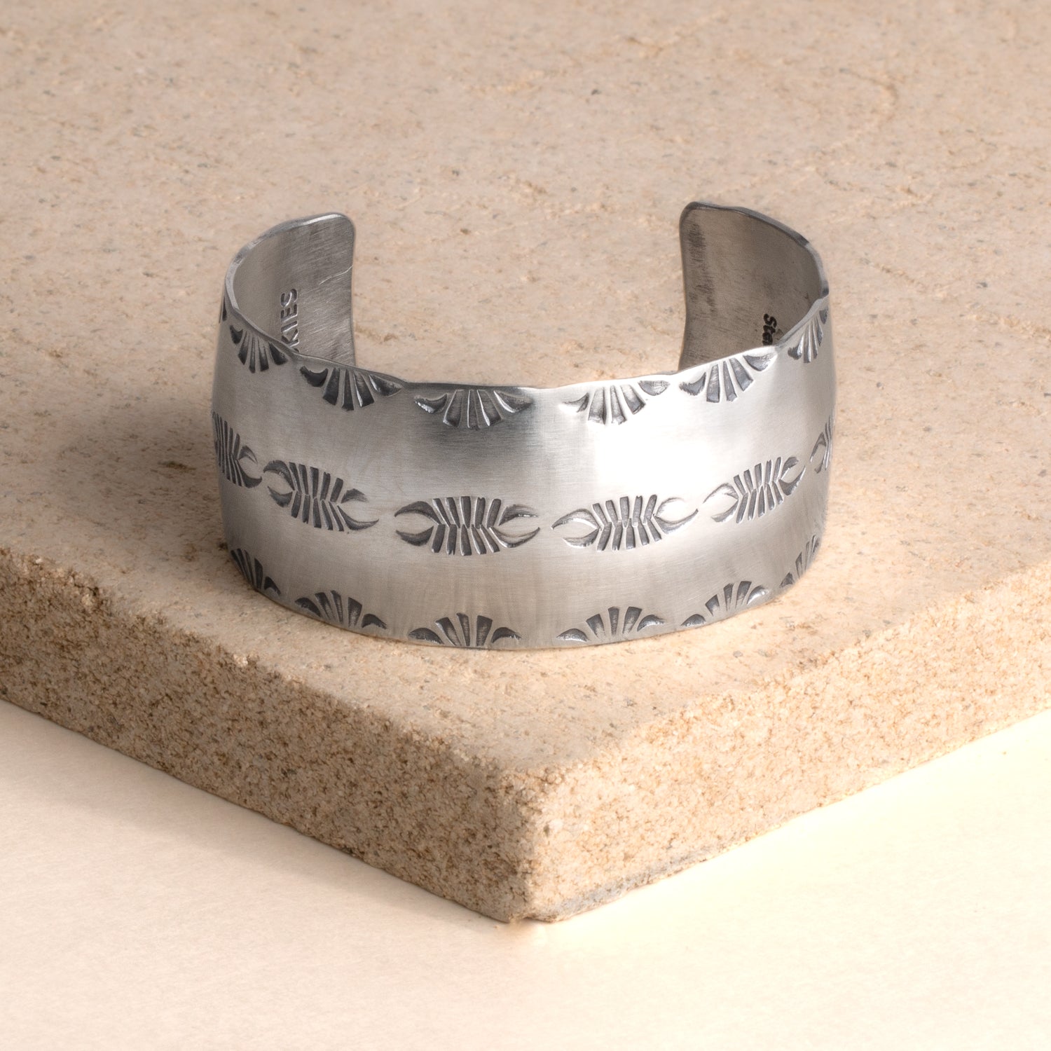 Sterling Silver Cuff Bracelet by T.Skies Jewelry