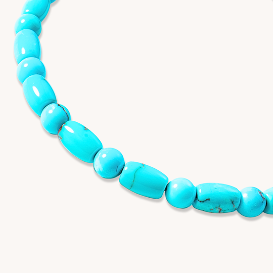Egyptian Turquoise Beaded Bracelet