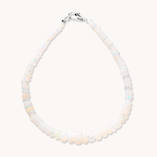 Natural Opal Beaded Bracelet