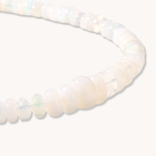Natural Opal Beaded Bracelet