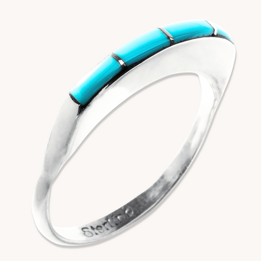 Women's Turquoise Inlay Ring