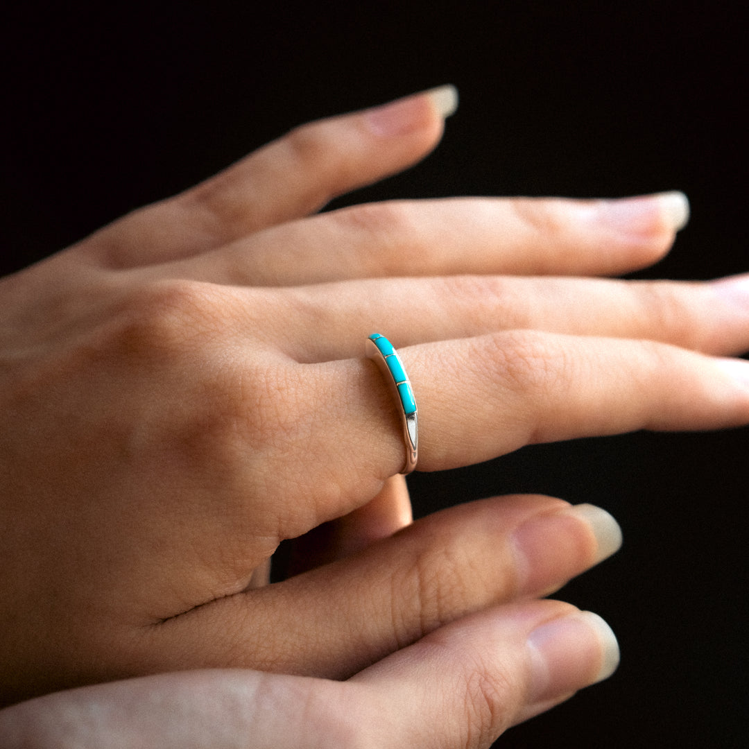 Women's Turquoise Inlay Ring