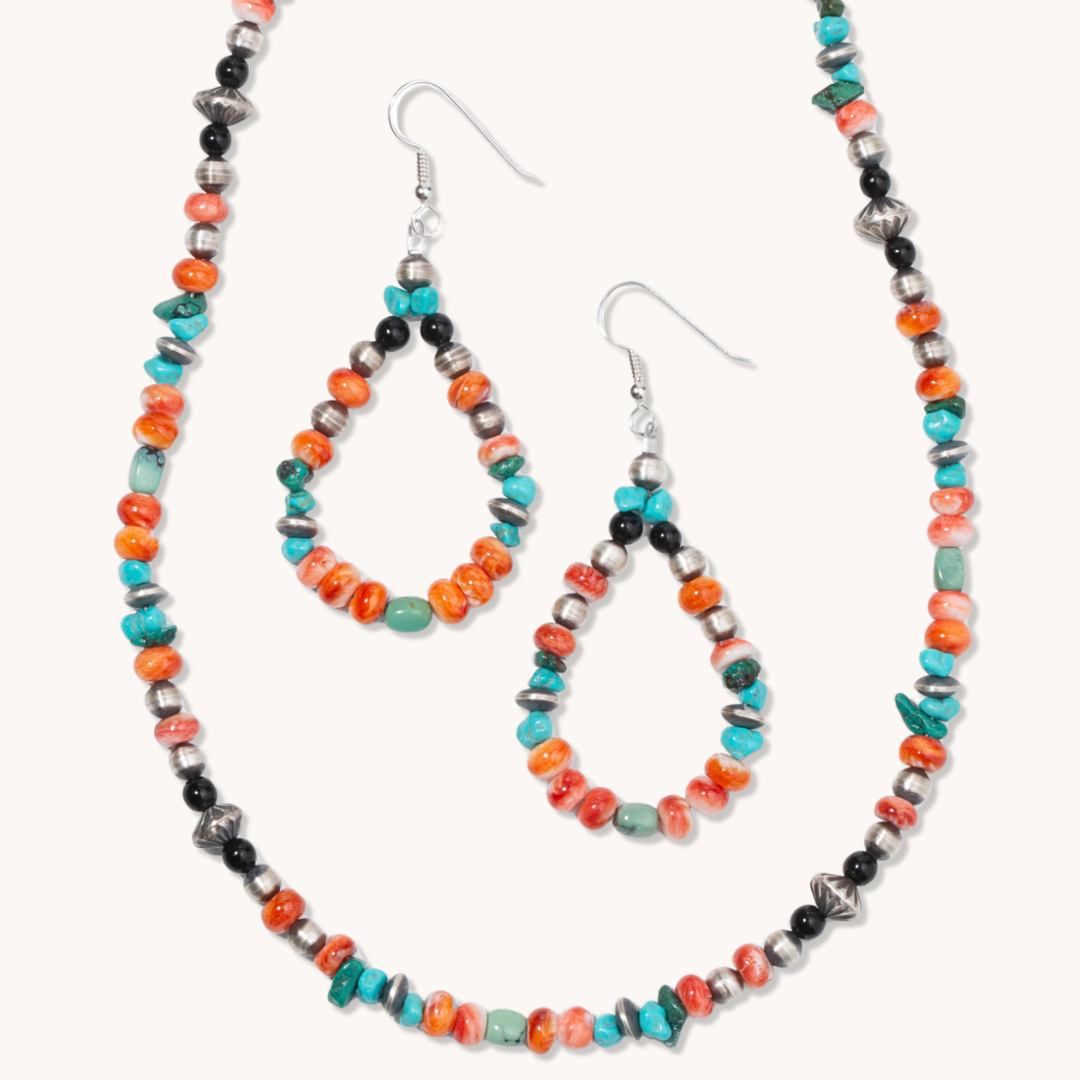 Bead Maiden: Southwest Skies Multi-Bead Necklace