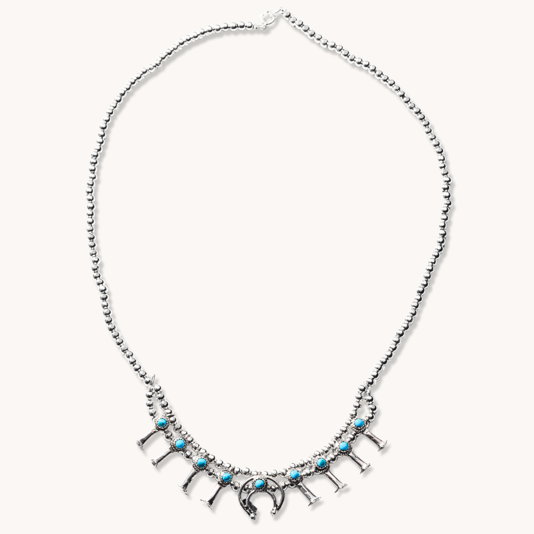 Micro Squash Blossom Necklace