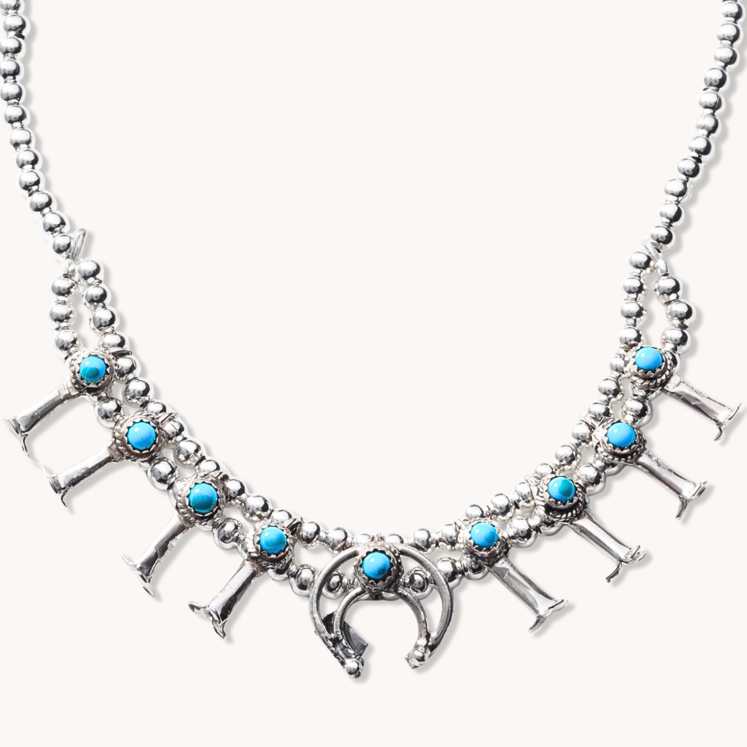 Micro Squash Blossom Necklace