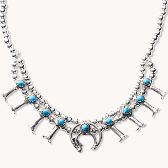 Micro Squash Blossom Necklace