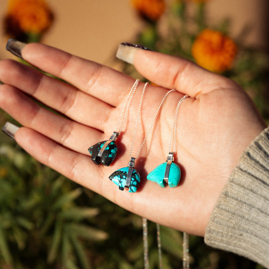 Turquoise Bear Pendant