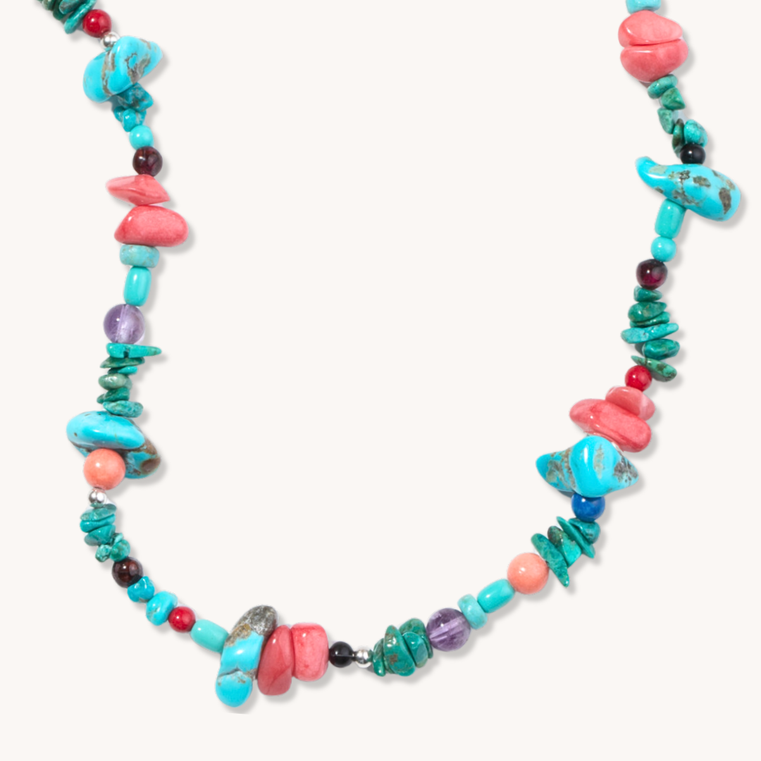 Bead Maiden: Sunset Skies Bead Necklace