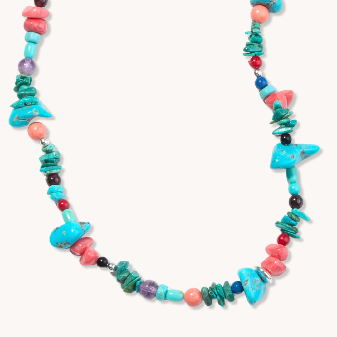 Bead Maiden: Sunset Skies Bead Necklace