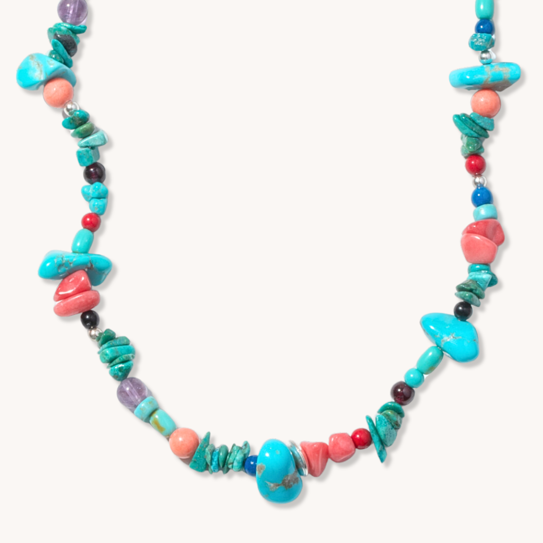 Bead Maiden: Sunset Skies Bead Necklace