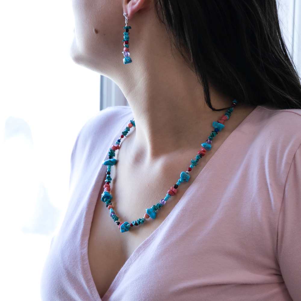 Bead Maiden: Sunset Skies Bead Necklace