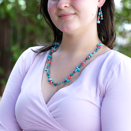 Bead Maiden: Sunset Skies Bead Necklace