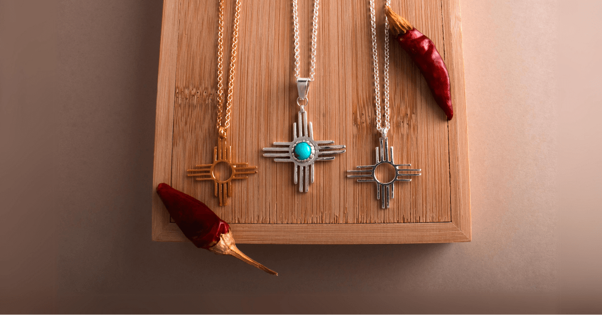Enchanting Native American Navajo Lapis Sterling Silver Zia Necklace Enchanting Native American Navajo Lapis Sterling Silver Zia Necklace