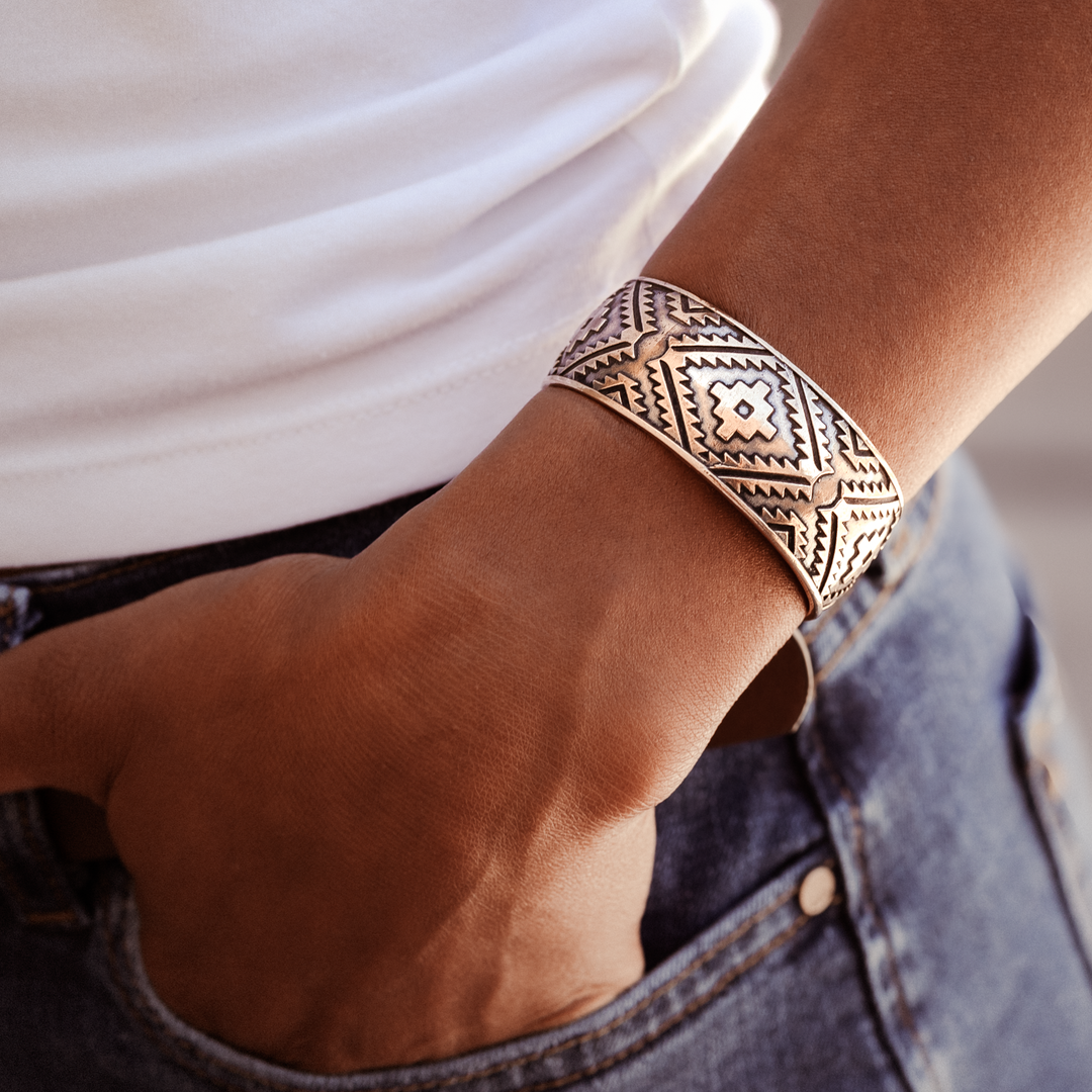 SkyWeaver: Full Loom Cuff Bracelet