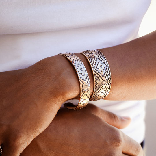SkyWeaver: Full Loom Cuff Bracelet