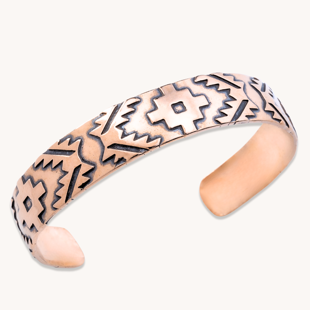 SkyWeaver: Half Loom Cuff Bracelet
