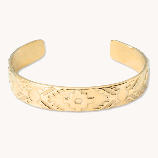 SkyWeaver: Half Loom Cuff Bracelet