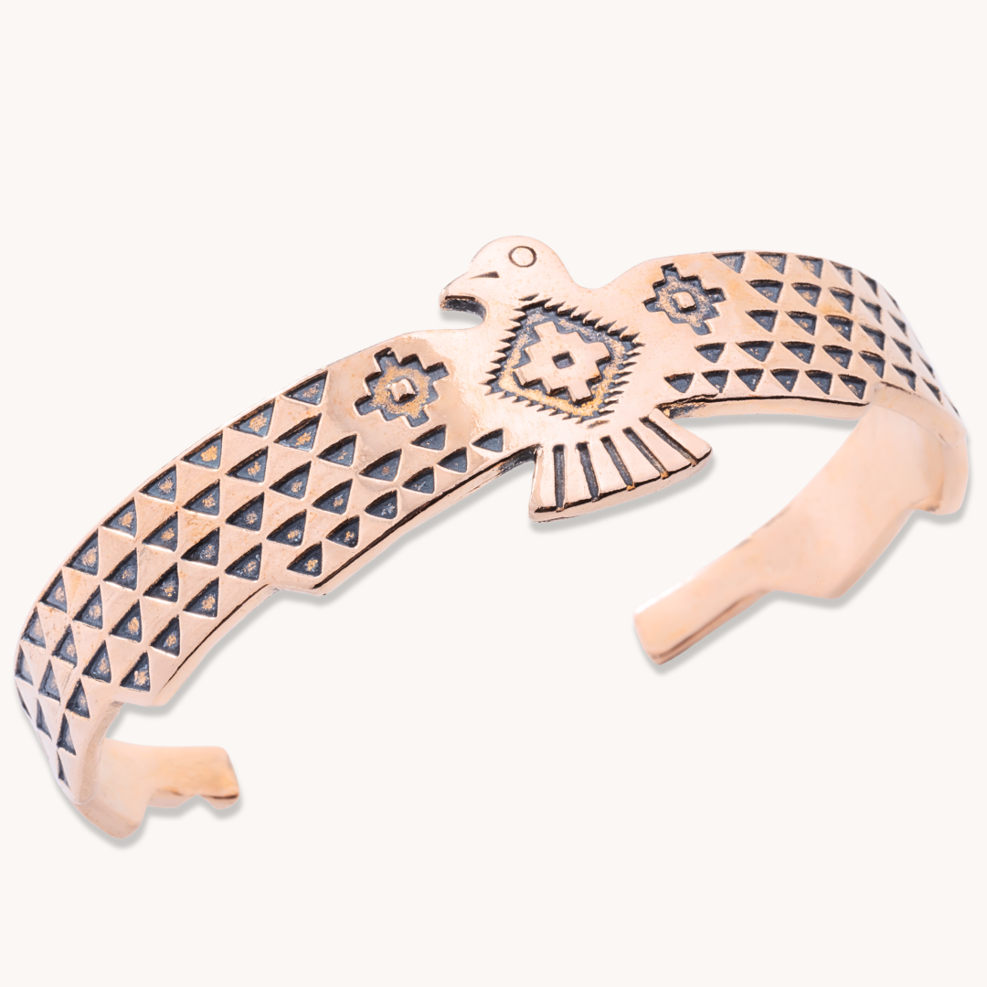 SkyWeaver: Thunderbird Rising Cuff Bracelet
