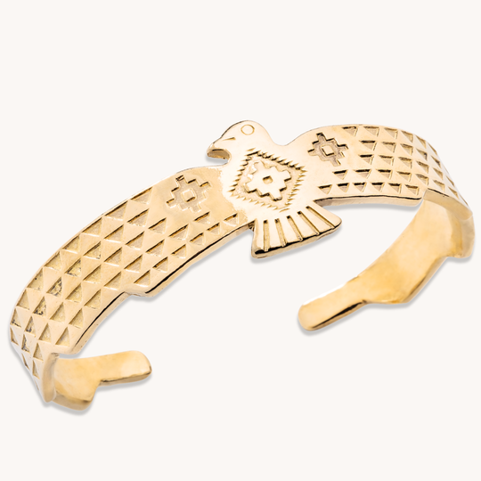 SkyWeaver: Thunderbird Rising Cuff Bracelet