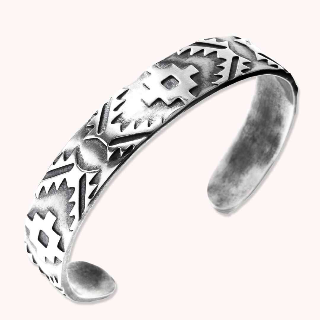 SkyWeaver: Half Loom Cuff Bracelet