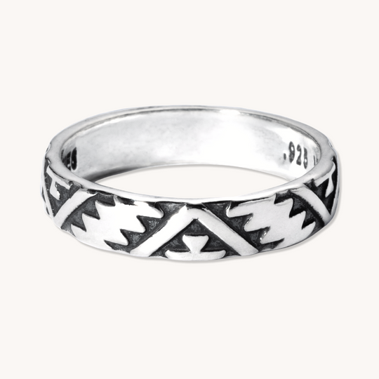 SkyWeaver: Silver Band Ring
