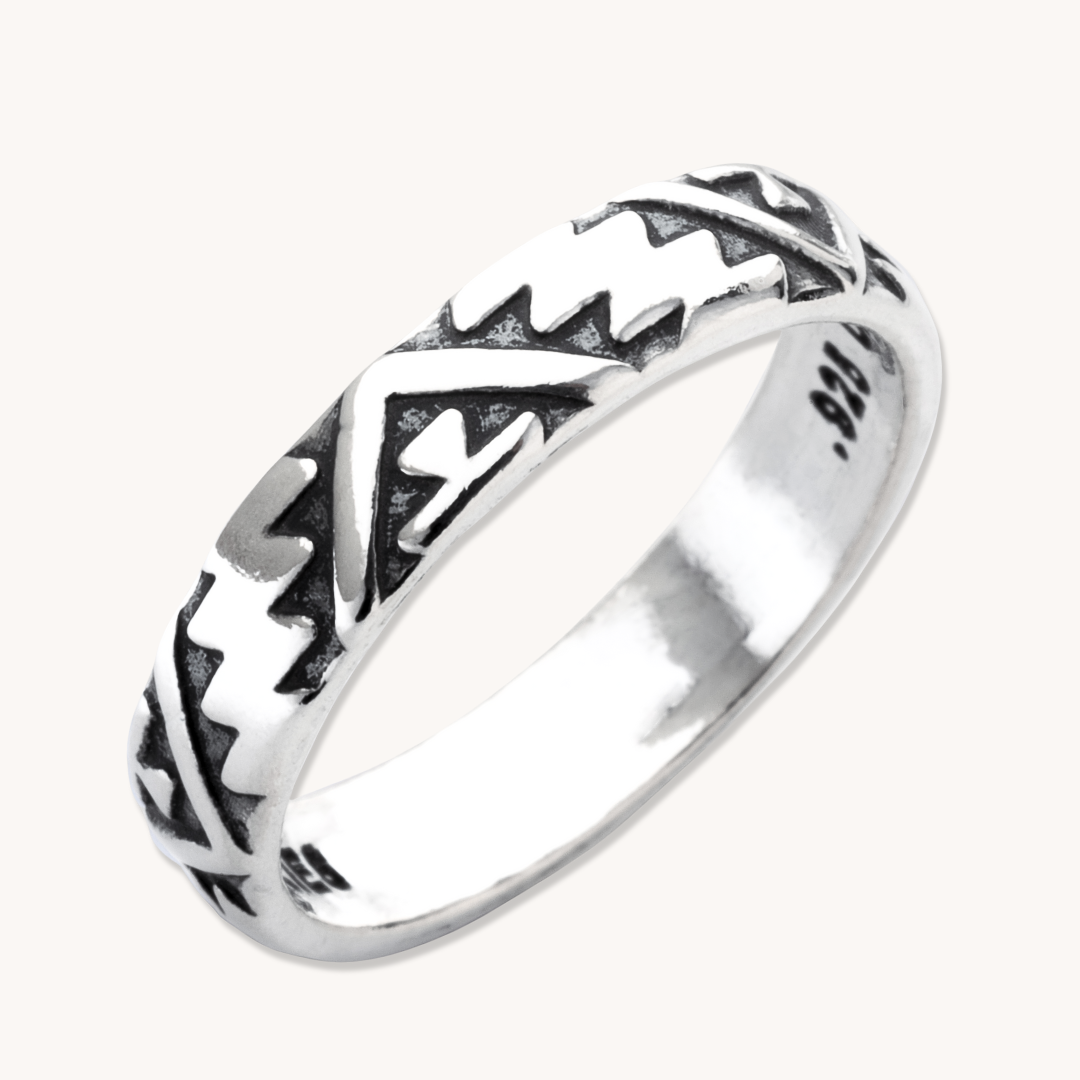 SkyWeaver: Silver Band Ring