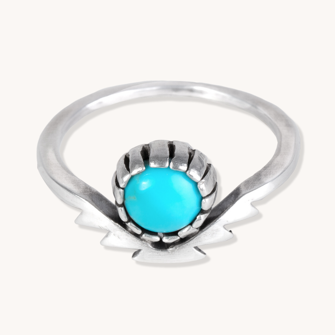 Turquoise Thunderbird Rising Ring by TSkies