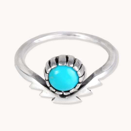 Turquoise Thunderbird Rising Ring by TSkies