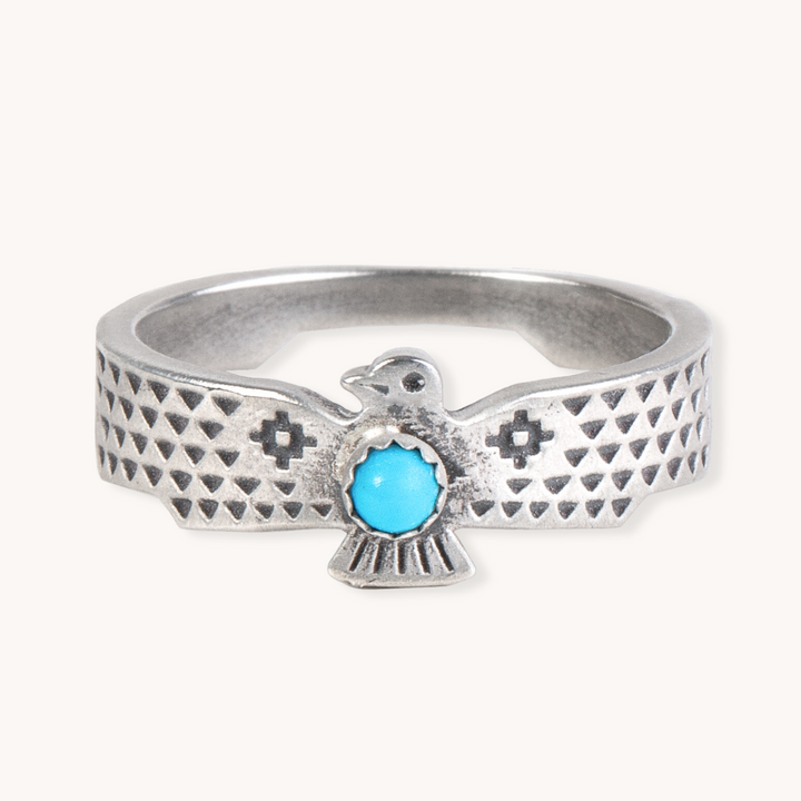 Turquoise Thunderbird Rising Ring by TSkies