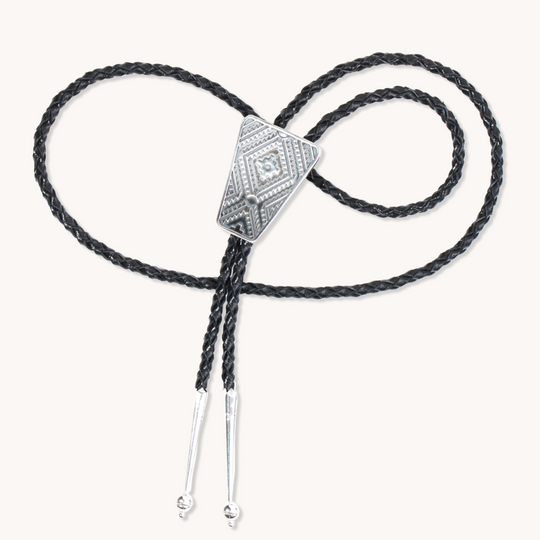 SkyWeaver: Silver Shepard Bolo Tie