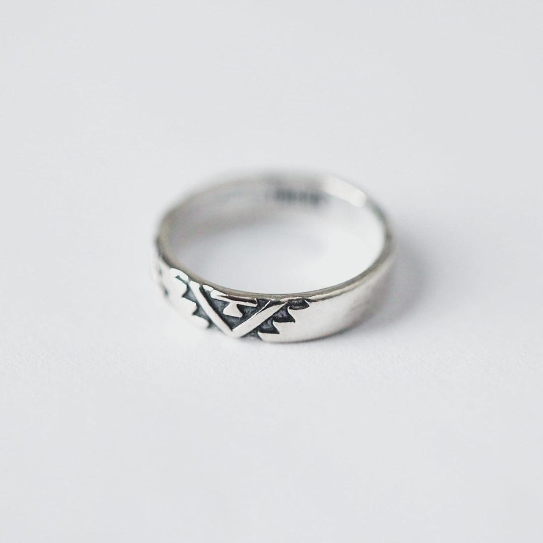 SkyWeaver: Silver Band Ring