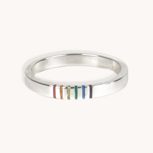 Rainbow Pride Ring | T.Skies Jewelry