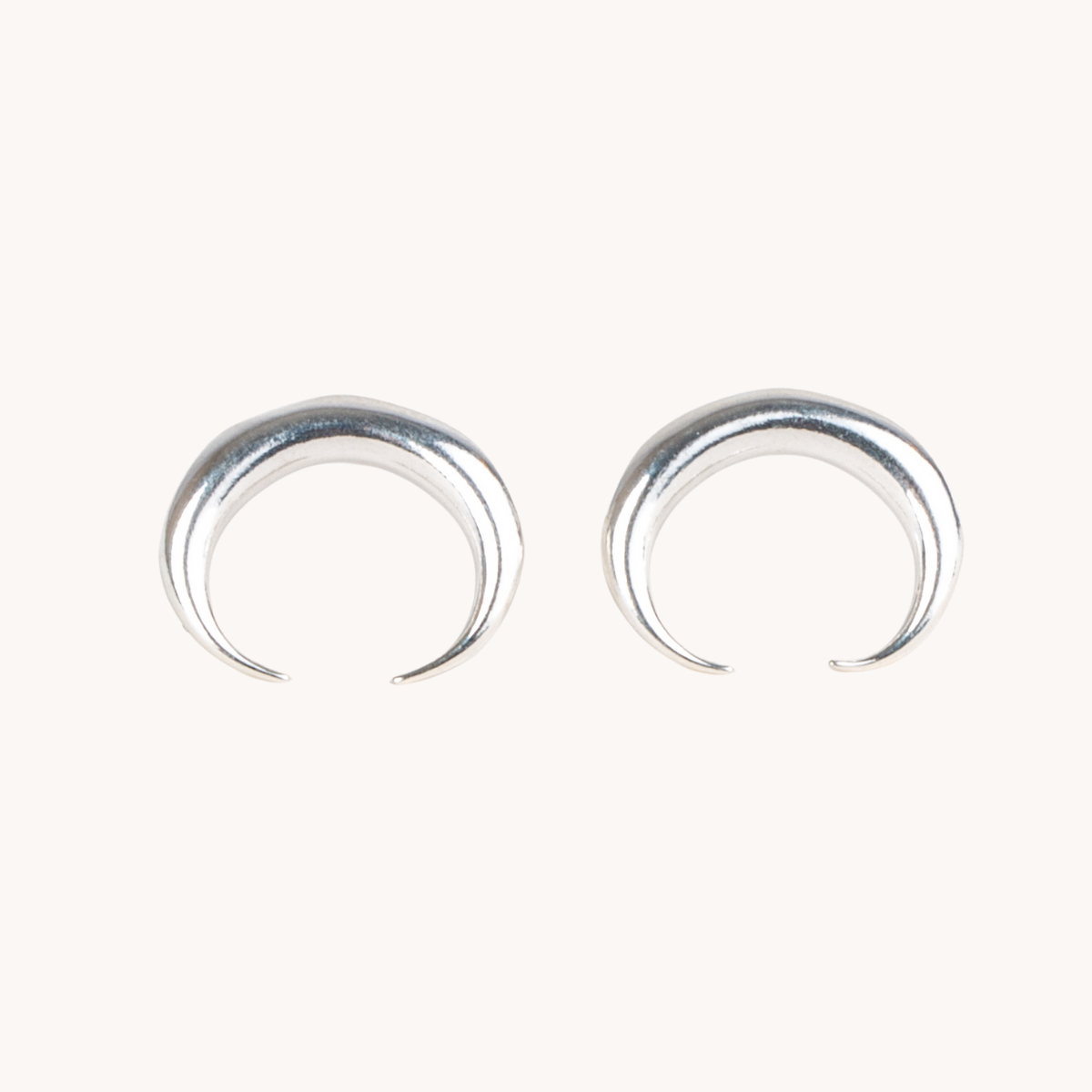 Half Moon Stud Earrings | T.Skies Jewelry