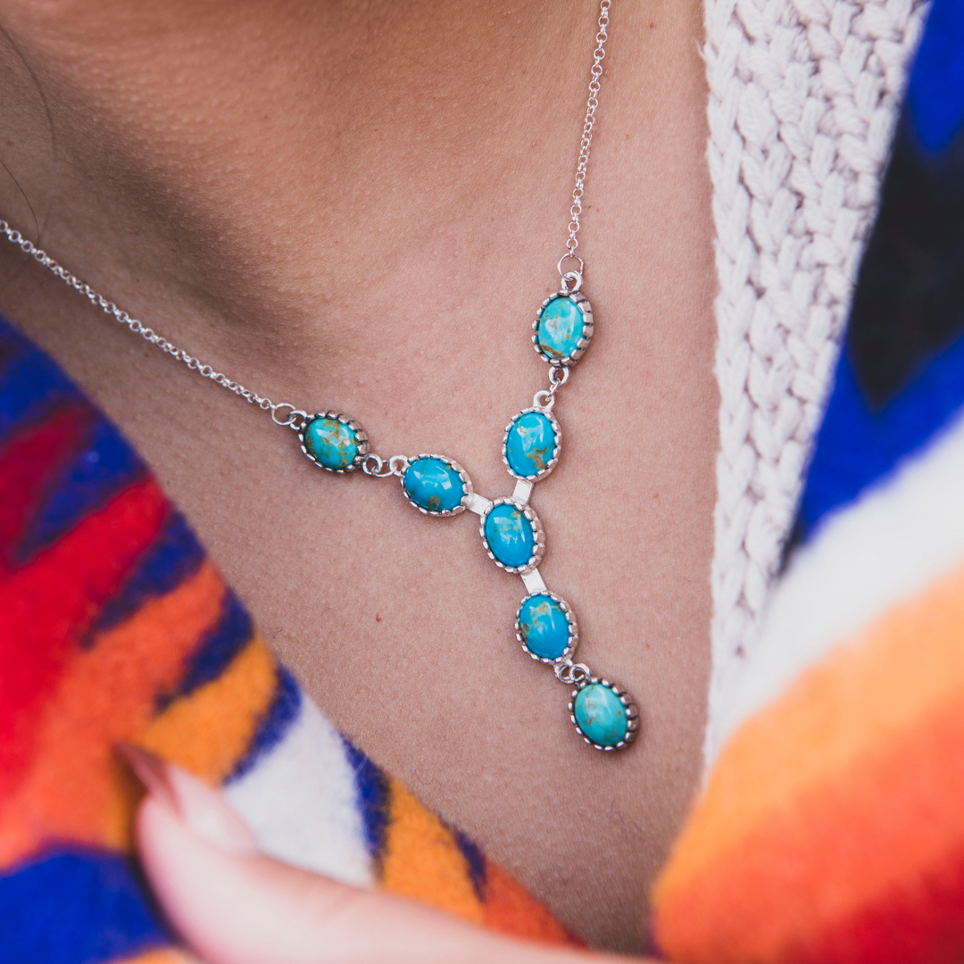 Turquoise Y-Necklace