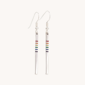 Rainbow Inlay Stone Earrings | T.Skies Jewelry