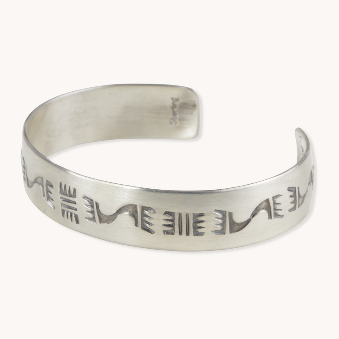 Southwest Silver Cuff Bracelet by TSkies