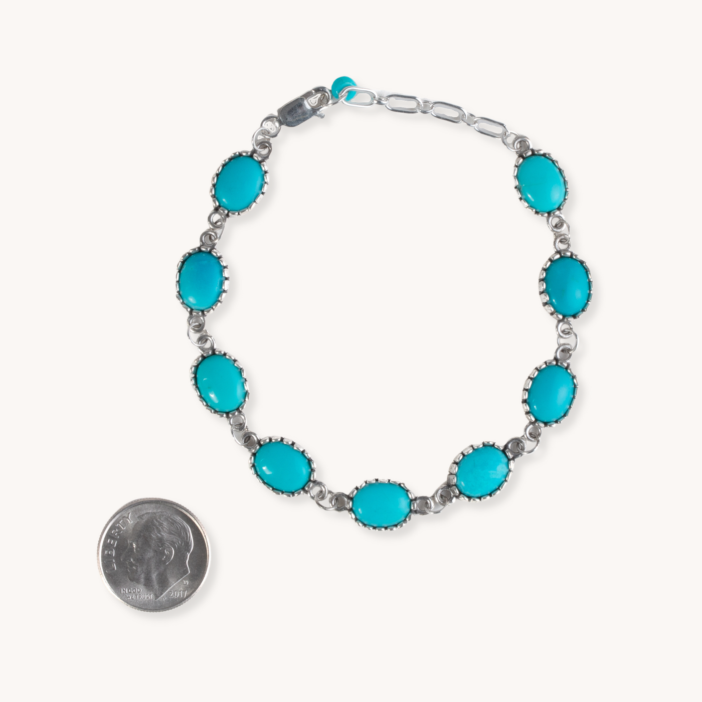 Turquoise Chain Bracelet by TSkies