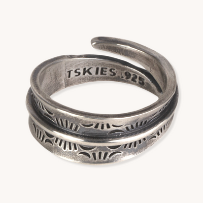 .925 Sterling Silver Wrap Ring by TSkies