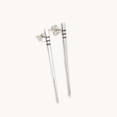 Spike Stud Earrings, Pinshell | T.Skies Jewelry
